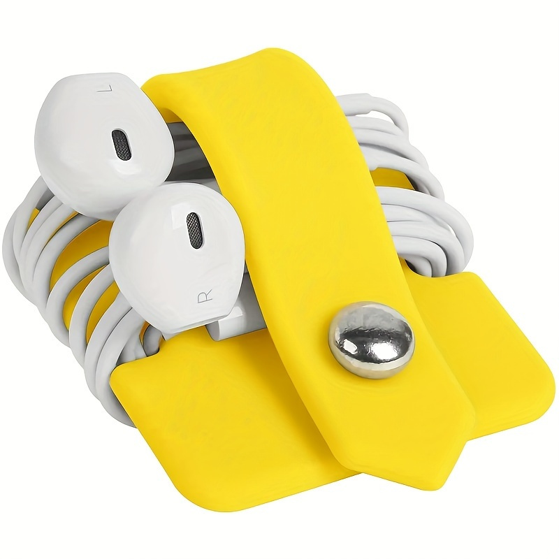 Cable Management Sleeve - ที่เก็บสายหูฟัง 2 ชิ้น ที่จัดระเบียบสายเคเบิล ที่เก็บสายดาต้า ที่เก็บสายหูฟัง
