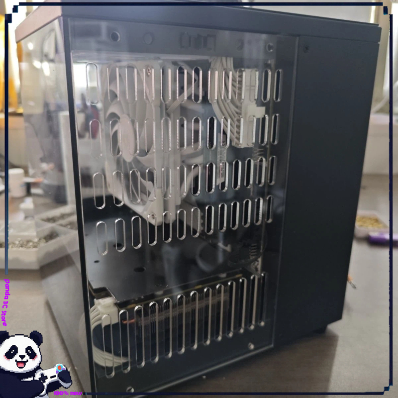 Pc Gaming Case - ชุดอุปกรณ์เสริมสำหรับเคสคอมพิวเตอร์ FY-01 แผงอะคริลิกด้านข้าง ตะแกรงด้านบน ชิ้นส่วนเสริมแบบเปิด สำหรับตกแต่งคอมพิวเตอร์เกมมิ่ง