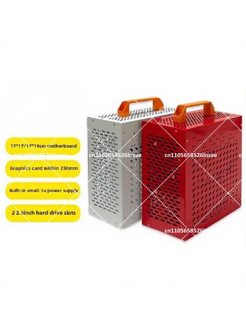 Pc Gaming Case - เคสคอมพิวเตอร์สีขาวขนาดเล็ก Mini ITX 7.9 ลิตร สำหรับเล่นเกม