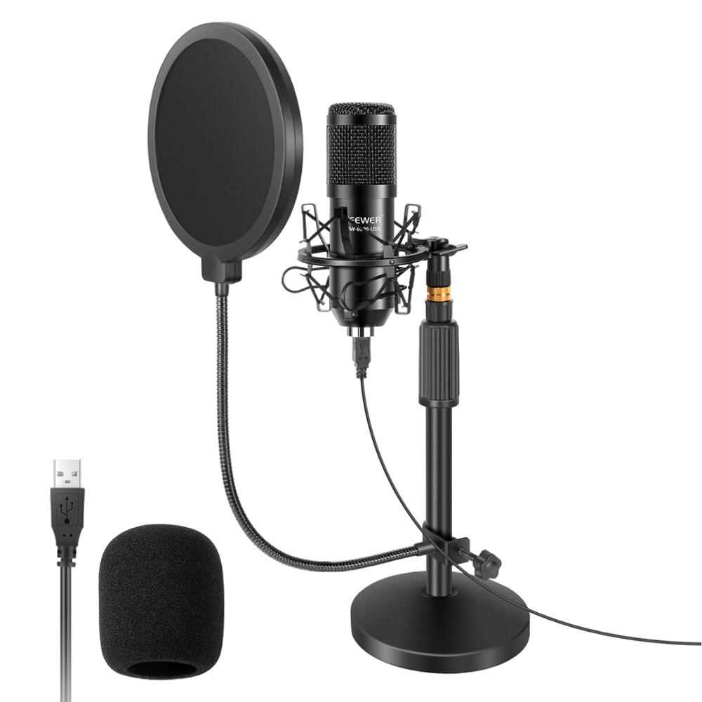 Pc Gaming Youtuber - Neewer ชุดไมโครโฟน USB-Plug & Play Cardioid