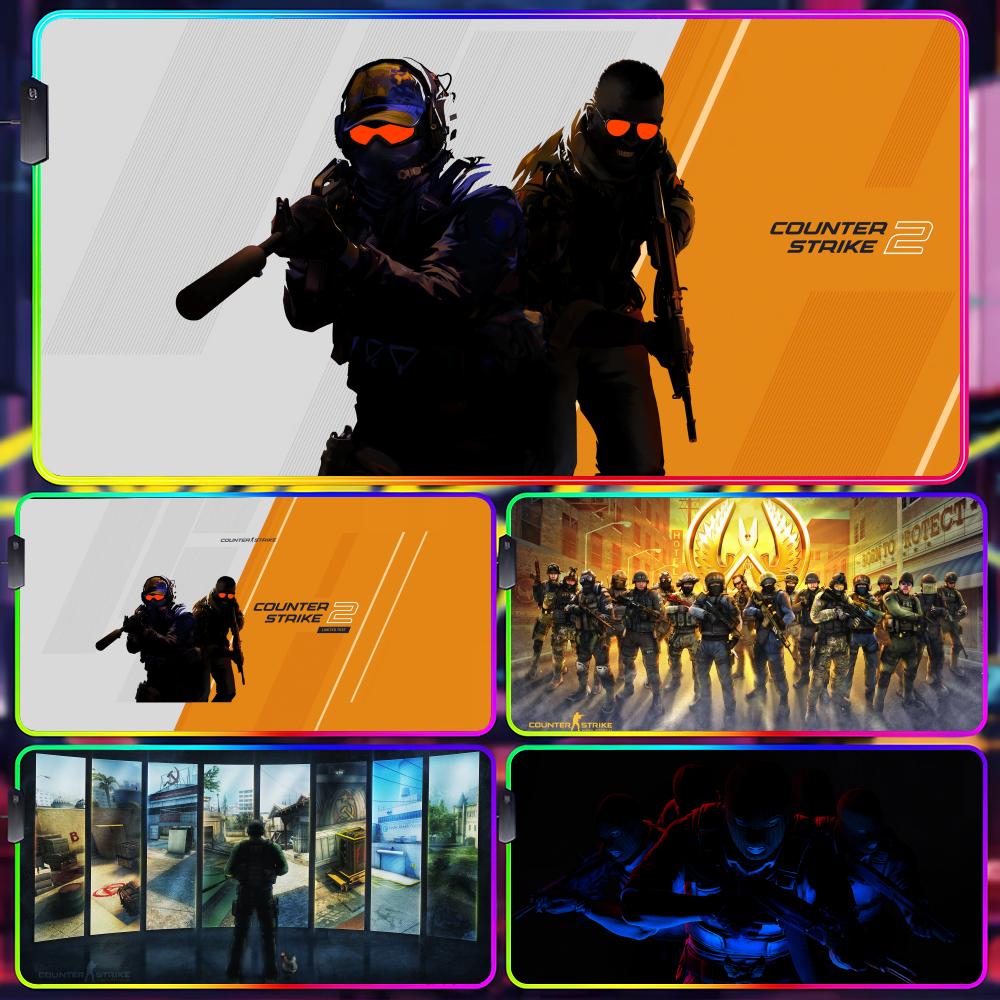 Pc Gaming Cs2 - C-Counter Strike 2 CS2 แผ่นรองเมาส์เกมเมอร์ แผ่นรองเมาส์