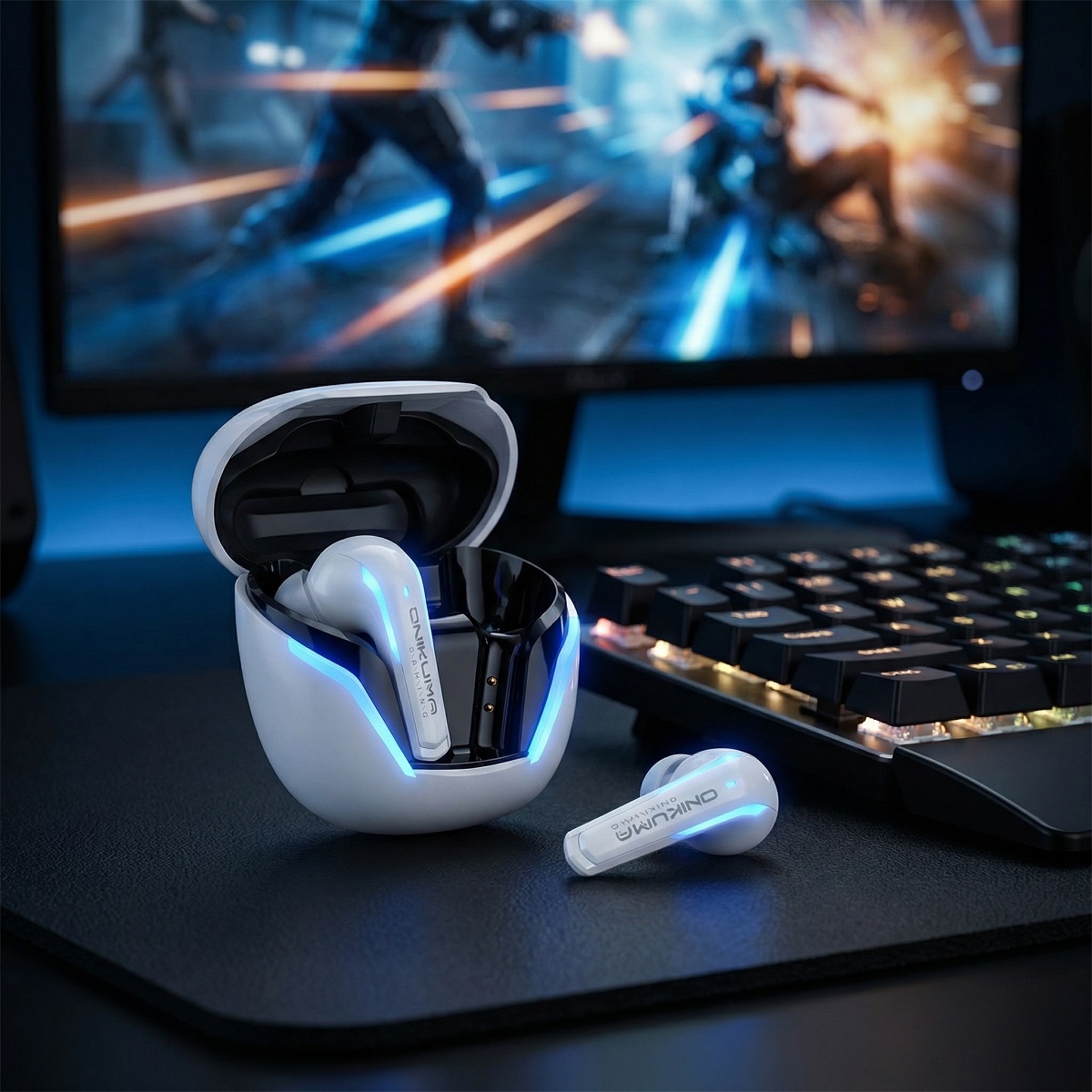 Pc Gaming Vs Ps5 - หูฟังเกมมิ่งไร้สาย ONIKUMA T27 | ไมโครโฟน ENC,