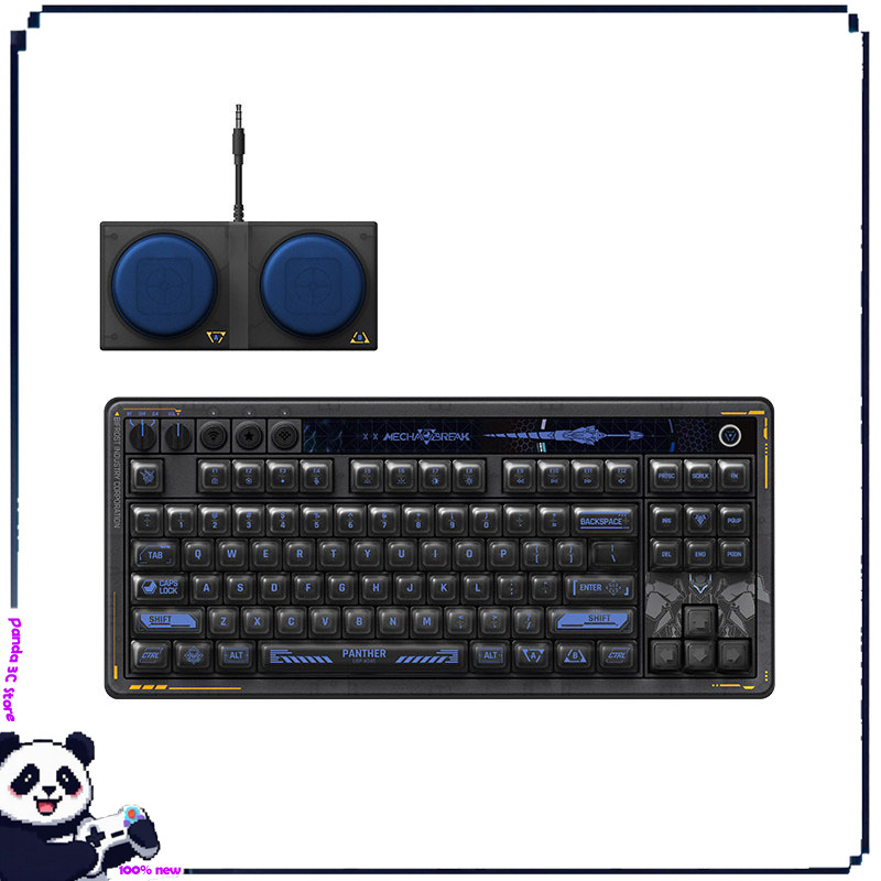Pc Gaming Cs2 - เรโทร 87 คีย์บอร์ดแบบกลไก Tri-Mode Rgb Mecha