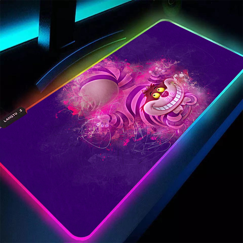 Rgb Mousepad - แผ่นรองเมาส์ขนาดใหญ่ RGB A-Alices in Wonderland สำหรับแล็ปท็อป