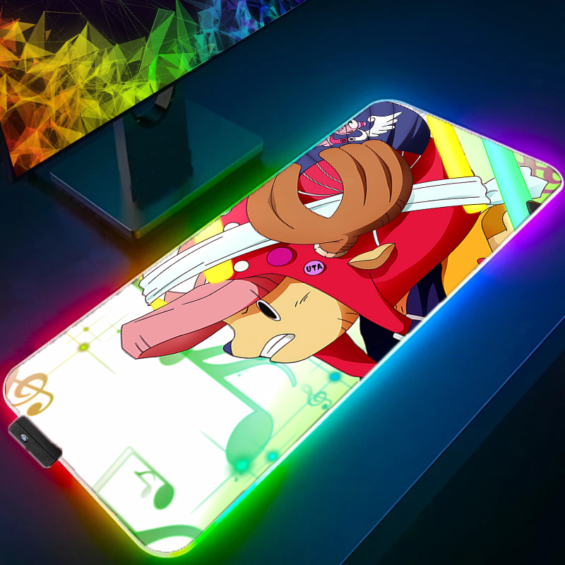 RGB LED Mouse Pad โต๊ะทํางาน O - Rgb Mousepad บทวิจารณ์และราคา