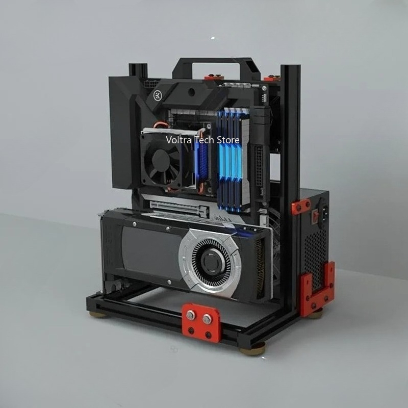 โครงเคสคอมพิวเตอร์แบบเปิดโล่ง  - Pc Gaming Case บทวิจารณ์และราคา