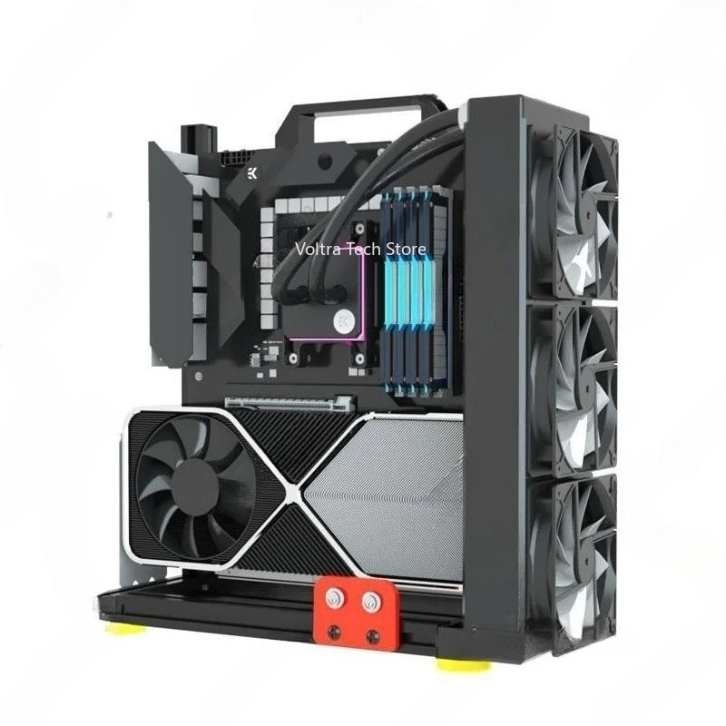 โครงเคสคอมพิวเตอร์แบบเปิดโล่ง  - Pc Gaming Case บทวิจารณ์และราคา