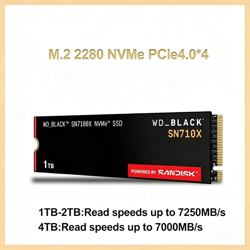 WD BLACK SN7100X NVMe SSD 1TB/ - Pc Gaming Ps5 บทวิจารณ์และราคา