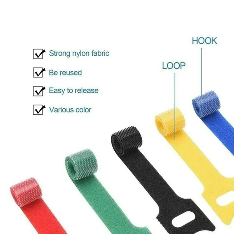 10/30/50PCS สาย USB ออแกไนเซอร - Cable Management Sleeve บทวิจารณ์และราคา