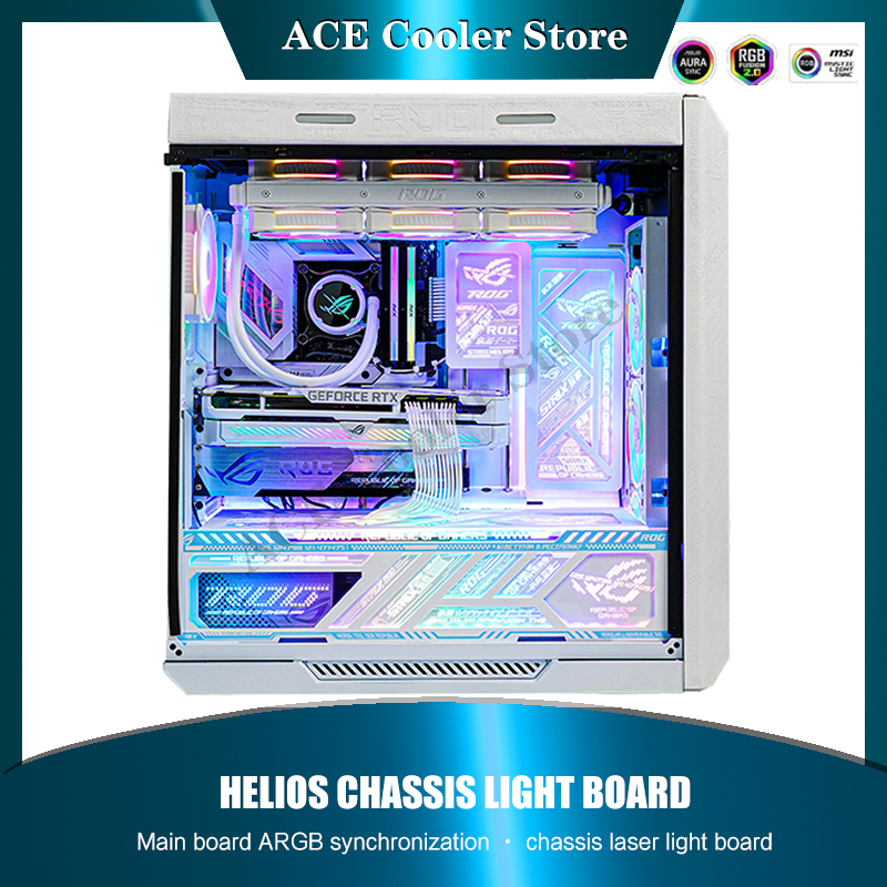 RGB กระจก PC กรณีแผ่นหลังแผงไฟ - Pc Gaming Case บทวิจารณ์และราคา