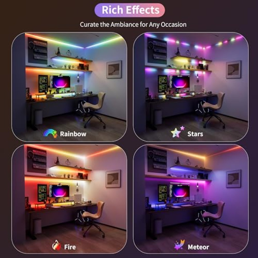 ไฟแถบ LED RGB Smart IC COB แบบ - Rgb Light Strip บทวิจารณ์และราคา