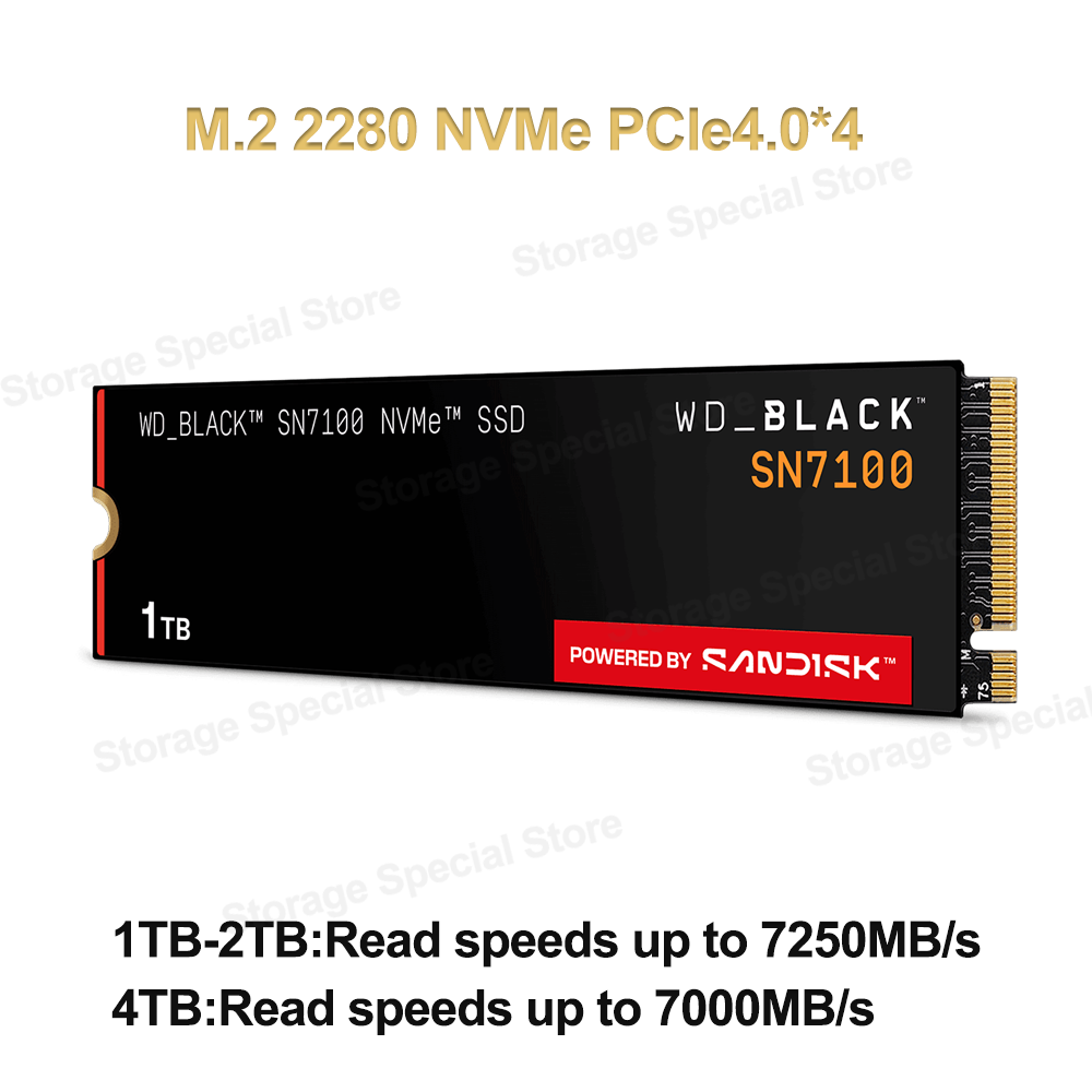 WD BLACK SN7100 NVMe SSD M.2 2 - Pc Gaming Ps5 บทวิจารณ์และราคา