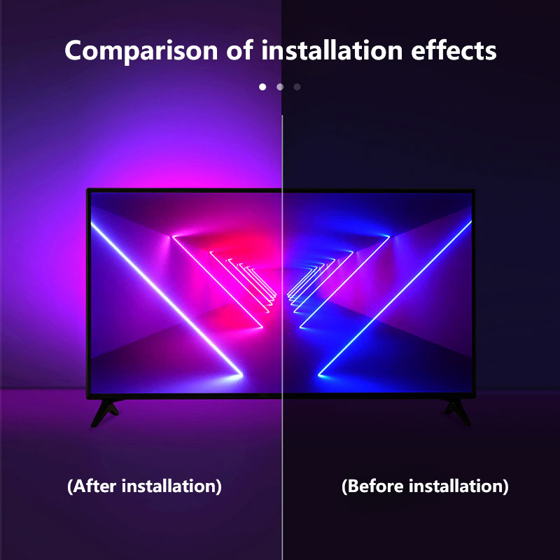 ไฟ LED แถบแสงสำหรับสมาร์ททีวี  - Rgb Light Strip บทวิจารณ์และราคา