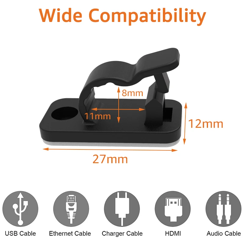 คลิปจัดระเบียบสายเคเบิล 10/50  - Cable Management Sleeve บทวิจารณ์และราคา