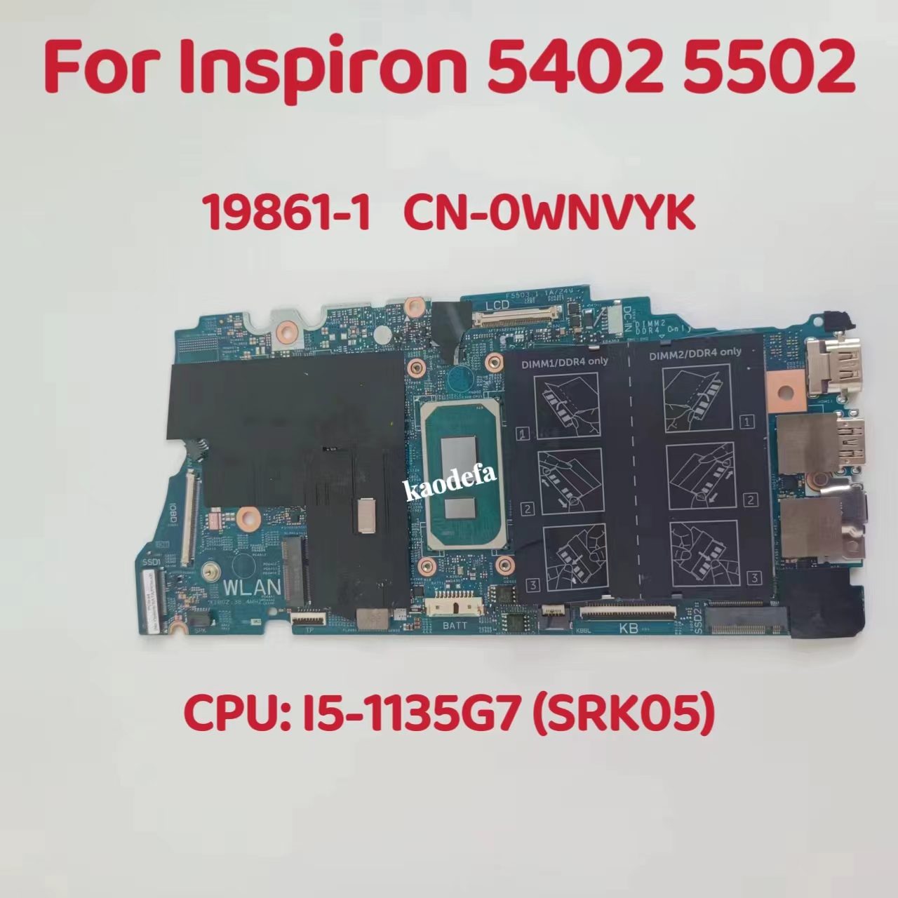 19861-1 เมนบอร์ดสําหรับ Dell I - Intel Cpu Core I7 บทวิจารณ์และราคา