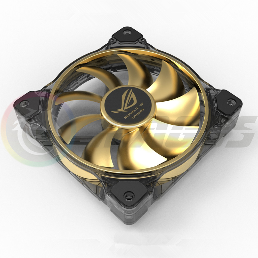 พัดลมคอมพิวเตอร์สติกเกอร์โลหะ  - Pc Gaming Case บทวิจารณ์และราคา