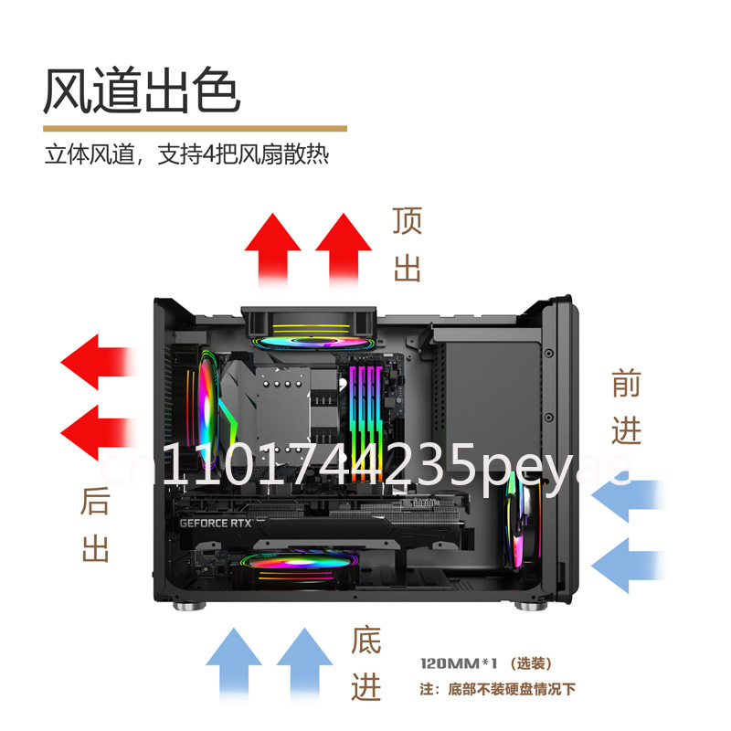 เคสคอมพิวเตอร์เกมมิ่งพกพา P40  - Pc Gaming Case บทวิจารณ์และราคา