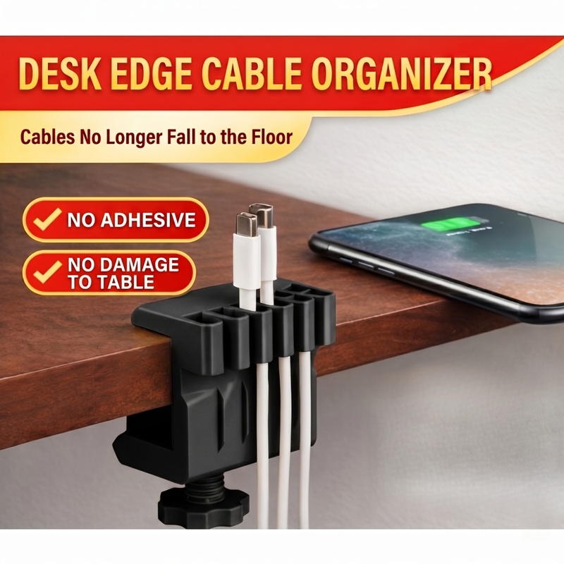 คลิปหนีบสายเคเบิลแบบตั้งโต๊ะ 3 - Cable Management Sleeve บทวิจารณ์และราคา