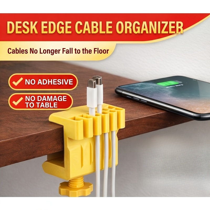 คลิปหนีบสายเคเบิลแบบตั้งโต๊ะ 3 - Cable Management Sleeve บทวิจารณ์และราคา