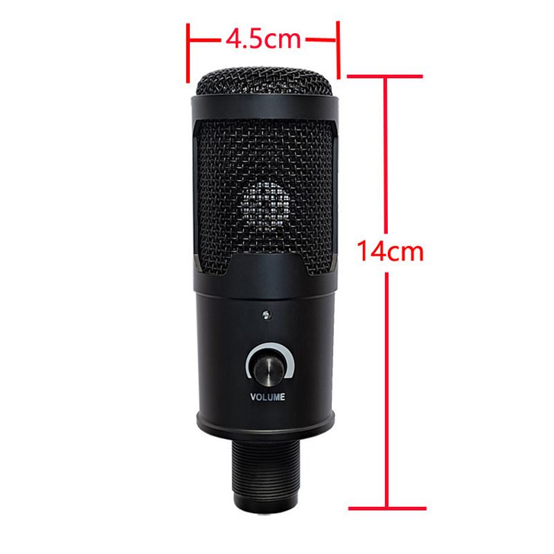 1.5M USB คอนเดนเซอร์ไมโครโฟนไม - Pc Gaming Youtuber บทวิจารณ์และราคา