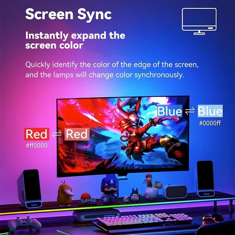 ไฟ RGB สำหรับเล่นเกม แถบไฟ LED - Rgb Light Strip บทวิจารณ์และราคา