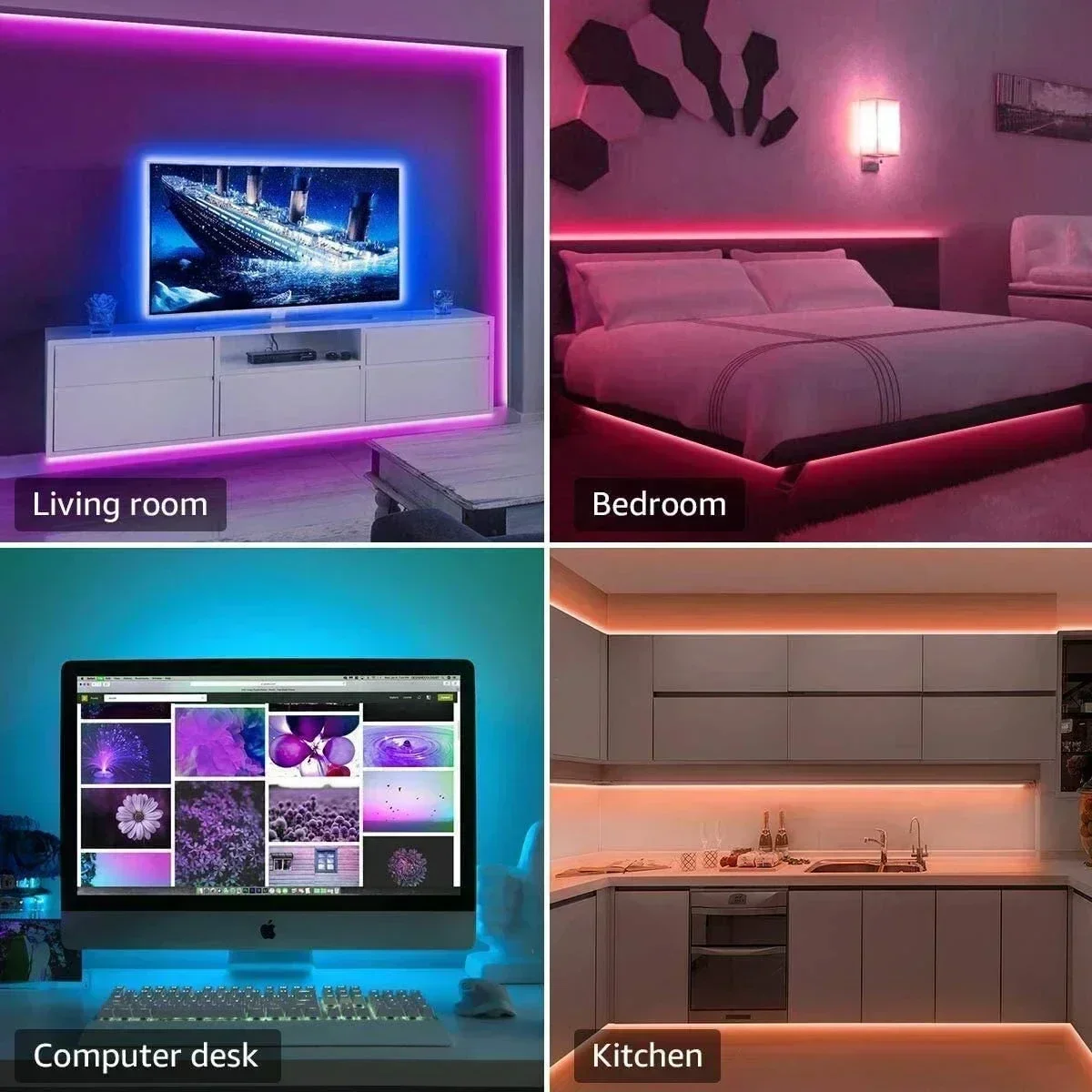 ไฟ LED RGB อัจฉริยะสำหรับเล่นเ - Rgb Light Strip บทวิจารณ์และราคา