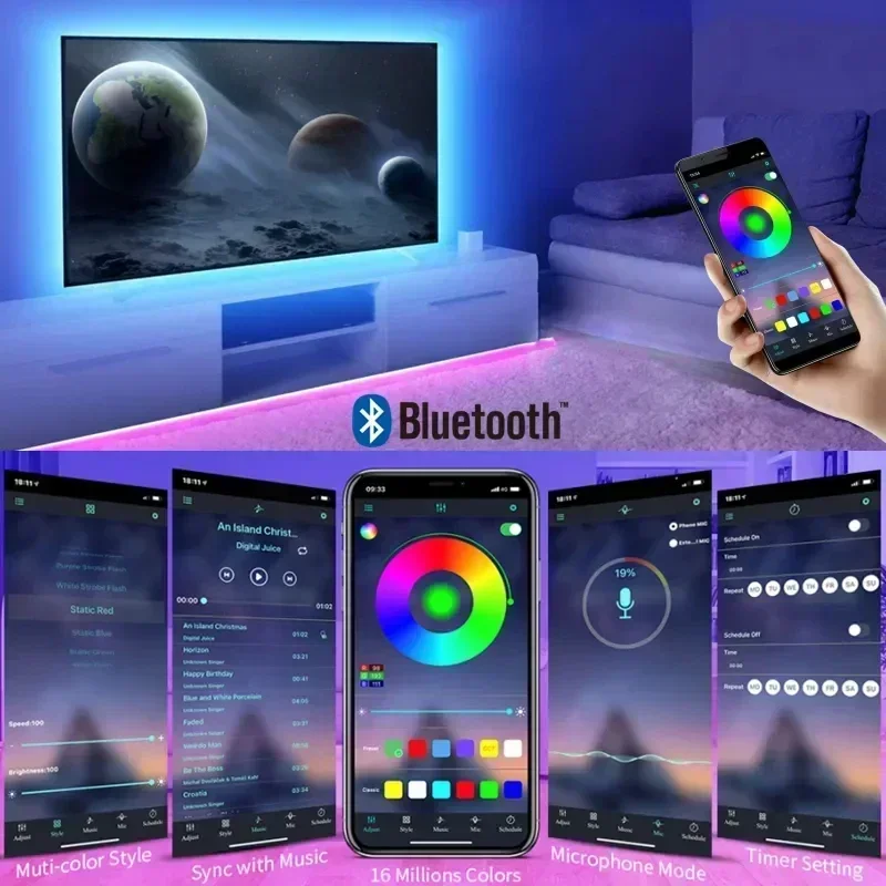 ไฟ LED RGB อัจฉริยะสำหรับเล่นเ - Rgb Light Strip บทวิจารณ์และราคา