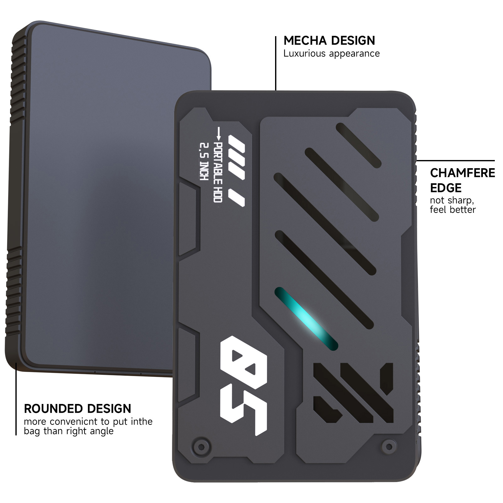USB3.0 Type-C ฮาร์ดไดรฟ์ภายนอก - Pc Gaming Vs Ps5 บทวิจารณ์และราคา