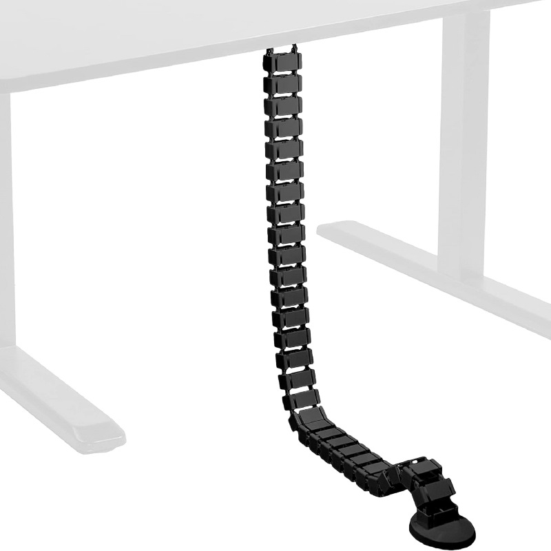 ท่อร้อยสายไฟใต้โต๊ะ ถาดจัดสายไ - Cable Management Sleeve บทวิจารณ์และราคา