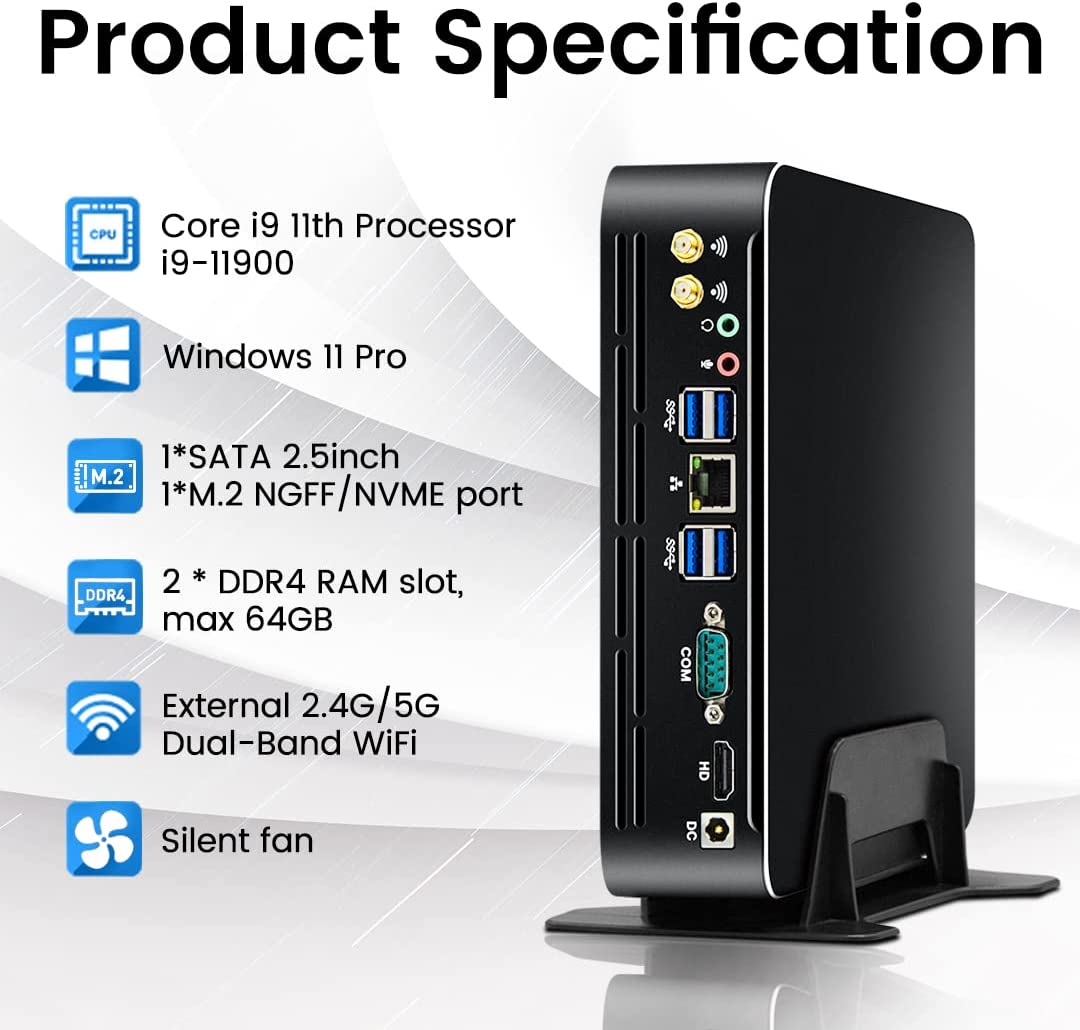 Partaker มินิพีซี Intel Gen 11 - Intel Cpu Core I7 บทวิจารณ์และราคา