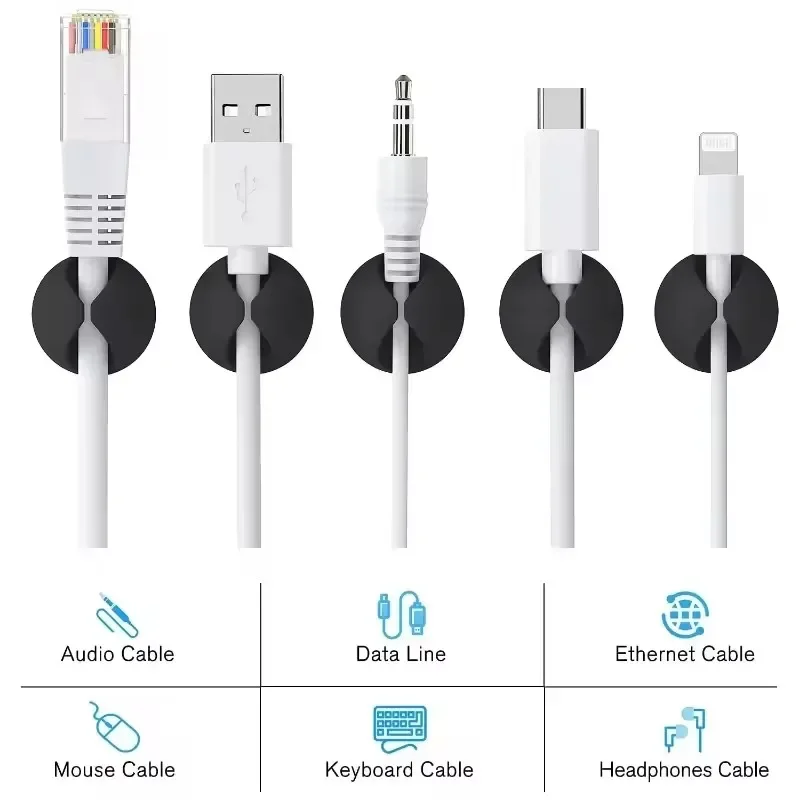 คลิปหนีบสายเคเบิล ที่ยึดสายโทร - Cable Management Sleeve บทวิจารณ์และราคา