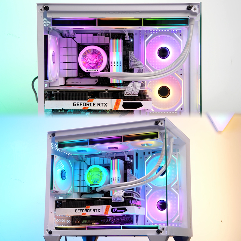 พัดลมเคส ARGB ขนาด 120 มม. พร้ - Pc Gaming Case บทวิจารณ์และราคา