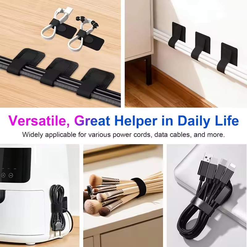 ที่ยึดสายไฟใต้โต๊ะแบบปรับได้ พ - Cable Management Sleeve บทวิจารณ์และราคา