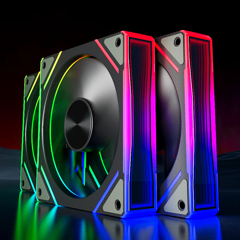 พัดลมคอมพิวเตอร์ TEUCER Prism  - Pc Gaming Case บทวิจารณ์และราคา