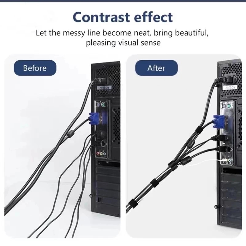 สายรัดจัดระเบียบสายเคเบิล แบบฉ - Cable Management Sleeve บทวิจารณ์และราคา