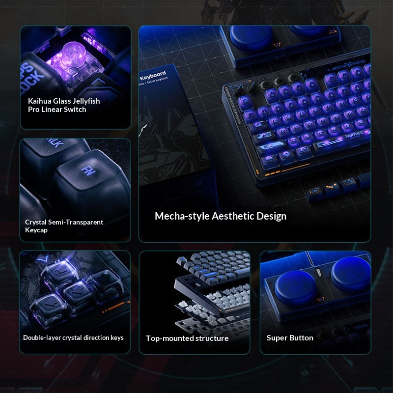 เรโทร 87 คีย์บอร์ดแบบกลไก Tri- - Pc Gaming Cs2 บทวิจารณ์และราคา