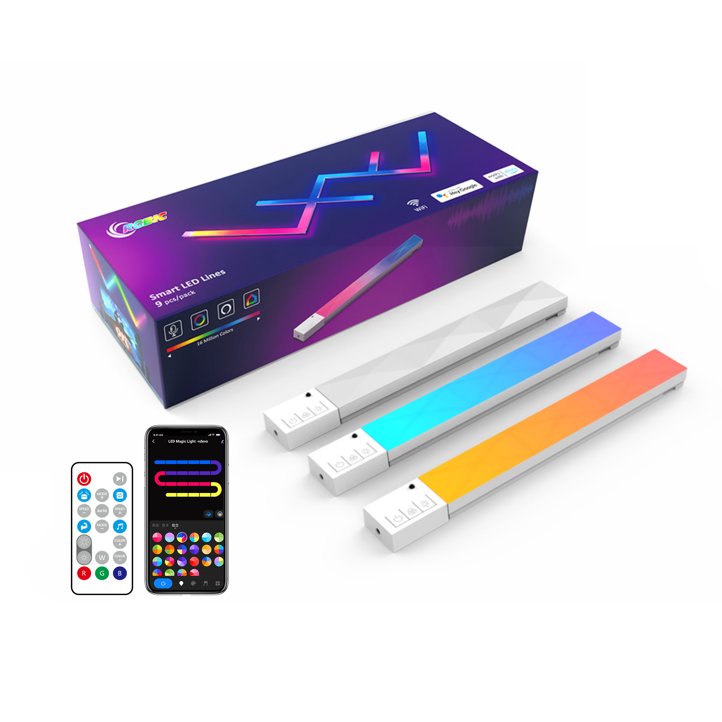 ไฟ LED แถบสี RGB สำหรับตกแต่งห - Rgb Light Strip บทวิจารณ์และราคา